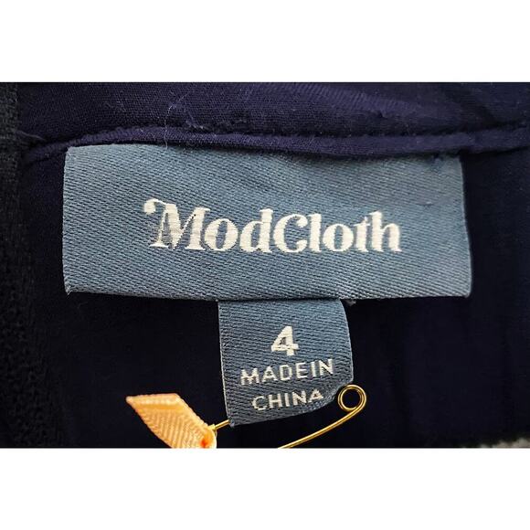 ModCloth Women's Yes to Festive Maxi Summer Dress Gauzy Tiered Ricrac Detail NWT - Picture 8 of 10